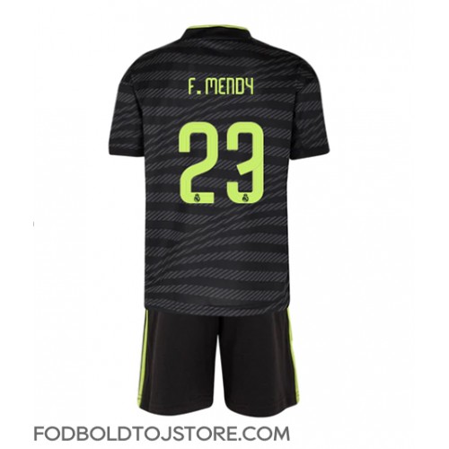 Real Madrid Ferland Mendy #23 Tredje sæt Børn 2022-23 Kortærmet (+ Korte bukser)